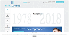 Desktop Screenshot of medinalamadrid.com